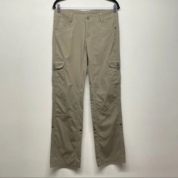 KUHL Splash Roll Up Hiking Pants Women 6 reg tan - Picture 2 of 15